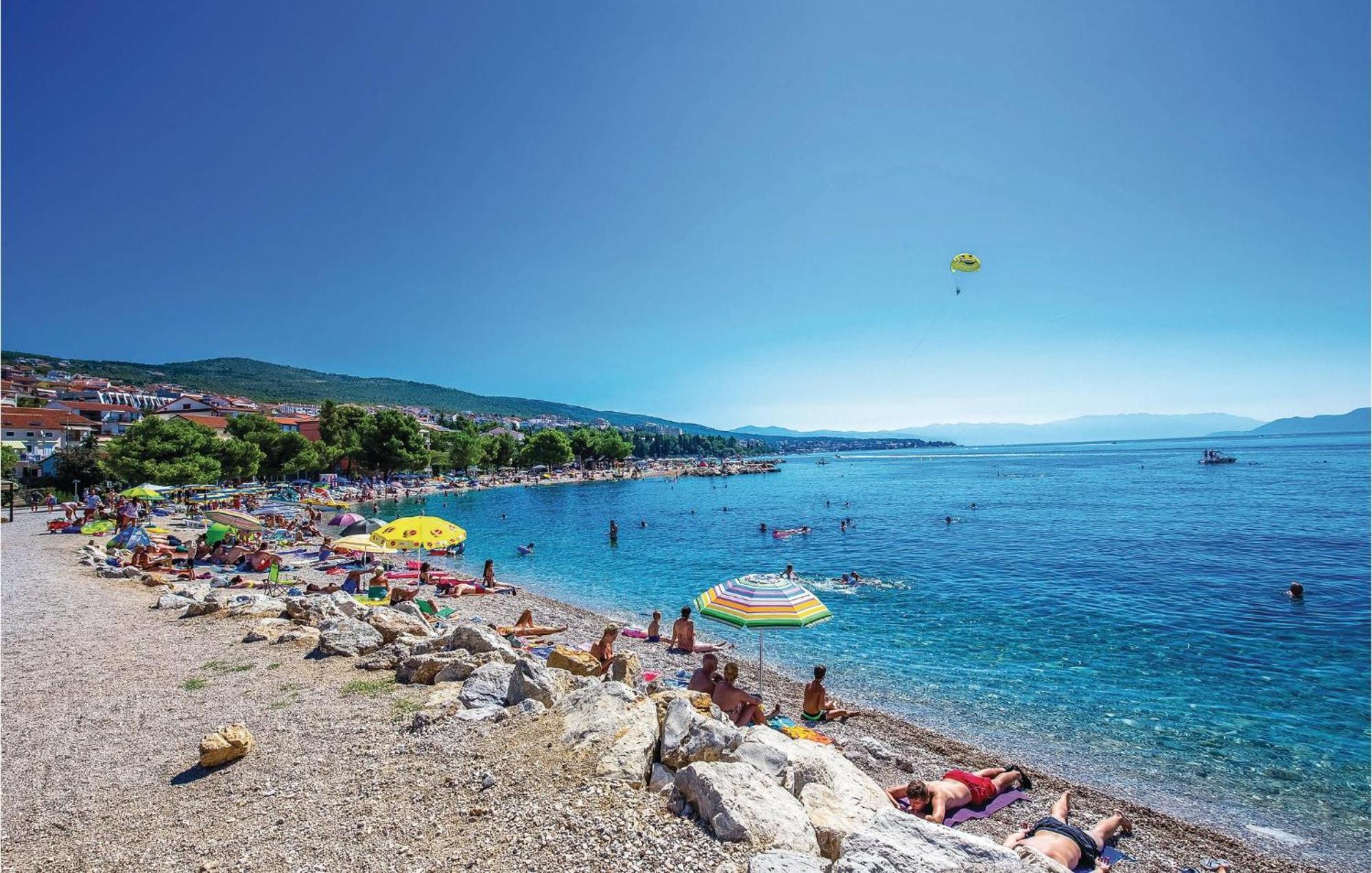 Stunning Apartment In Crikvenica With Wifi Экстерьер фото